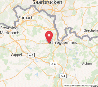 Map of Ippling, Grand Est