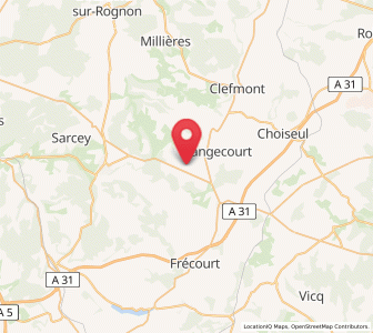Map of Is-en-Bassigny, Grand Est