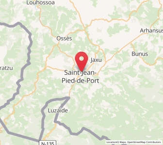 Map of Ispoure, Nouvelle-Aquitaine