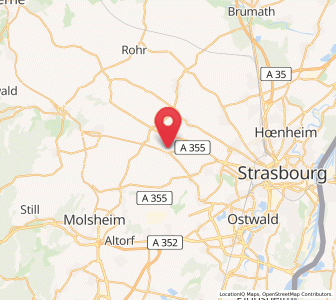 Map of Ittenheim, Grand Est