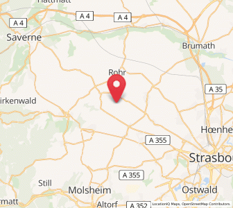 Map of Ittlenheim, Grand Est