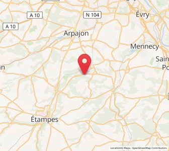 Map of Janville-sur-Juine, Île-de-France