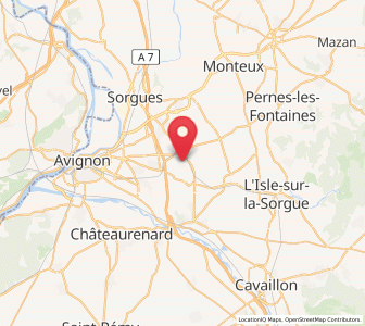 Map of Jonquerettes, Provence-Alpes-Côte d'Azur