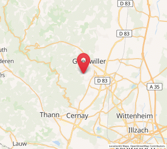Map of Jungholtz, Grand Est