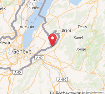 Map of Juvigny, Auvergne-Rhône-Alpes