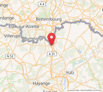 Map of Kanfen, Grand Est