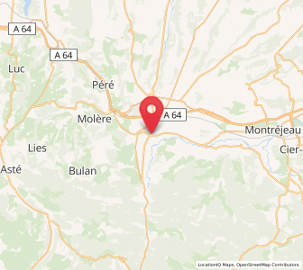 Map of La Barthe-de-Neste, Occitanie