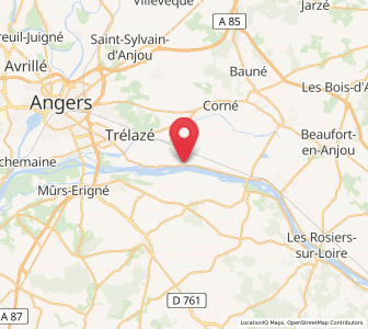 Map of La Bohalle, Pays de la Loire