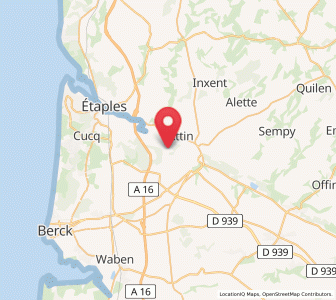 Map of La Calotterie, Hauts-de-France
