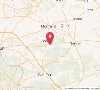 Map of La Chapelle-Gauthier, Île-de-France