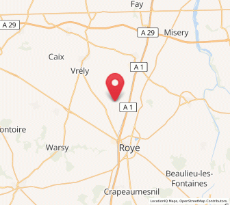 Map of La Chavatte, Hauts-de-France