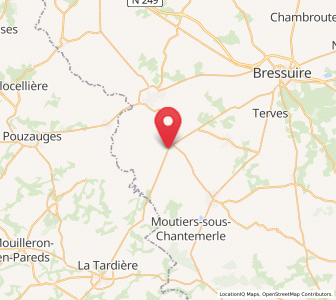 Map of La Forêt-sur-Sèvre, Nouvelle-Aquitaine