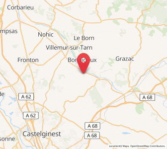 Map of La Magdelaine-sur-Tarn, Occitanie