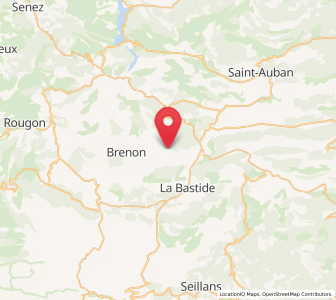 Map of La Martre, Provence-Alpes-Côte d'Azur