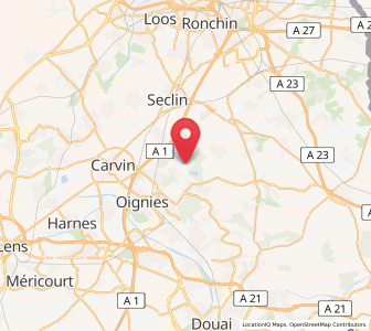 Map of La Neuville, Hauts-de-France