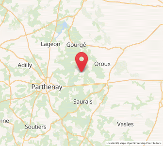 Map of La Peyratte, Nouvelle-Aquitaine