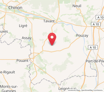 Map of La Tour-Saint-Gelin, Centre