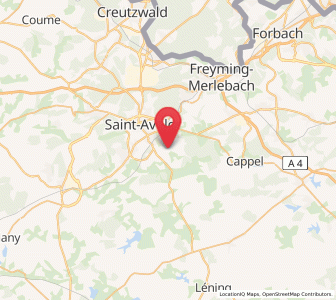 Map of Lachambre, Grand Est