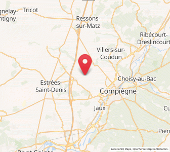 Map of Lachelle, Hauts-de-France