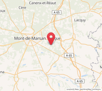 Map of Laglorieuse, Nouvelle-Aquitaine