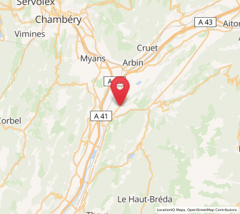 Map of Laissaud, Auvergne-Rhône-Alpes