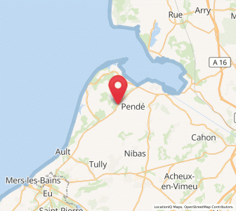 Map of Lanchères, Hauts-de-France