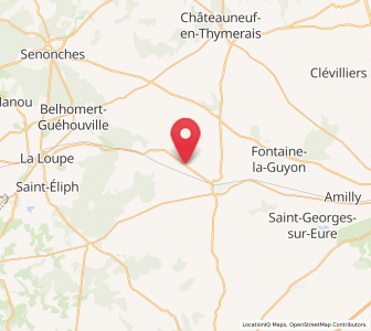 Map of Landelles, Centre