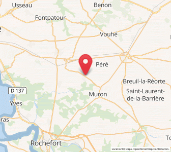 Map of Landrais, Nouvelle-Aquitaine