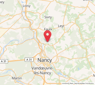 Map of Lay-Saint-Christophe, Grand Est