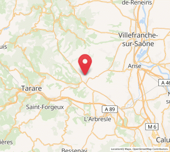 Map of Le Bois-d’Oingt, Auvergne-Rhône-Alpes