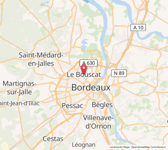 Map of Le Bouscat, Nouvelle-Aquitaine