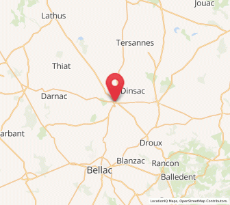Map of Le Dorat, Nouvelle-Aquitaine