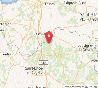 Map of Le Ferré, Brittany