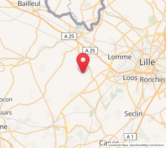 Map of Le Maisnil, Hauts-de-France