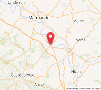 Map of Le Mas-d’Agenais, Nouvelle-Aquitaine