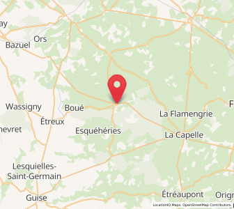 Map of Le Nouvion-en-Thiérache, Hauts-de-France