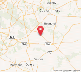 Map of Le Plessis-Feu-Aussoux, Île-de-France
