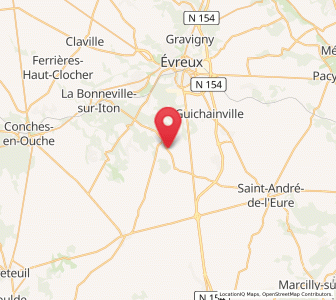 Map of Le Plessis-Grohan, Normandy