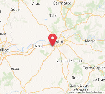 Map of Le Sequestre, Occitanie