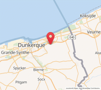 Map of Leffrinckoucke, Hauts-de-France