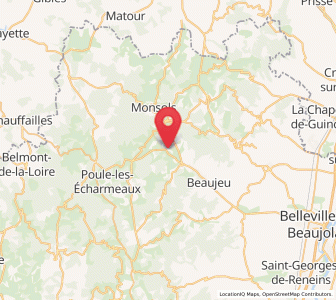 Map of Les Ardillats, Auvergne-Rhône-Alpes