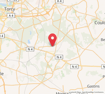Map of Les Chapelles-Bourbon, Île-de-France