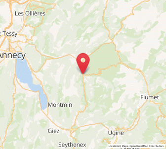 Map of Les Clefs, Auvergne-Rhône-Alpes