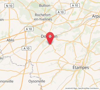 Map of Les Granges-le-Roi, Île-de-France