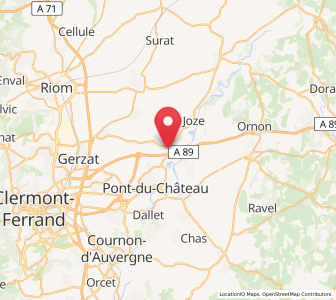 Map of Les Martres-d’Artière, Auvergne-Rhône-Alpes