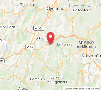 Map of Les Neyrolles, Auvergne-Rhône-Alpes