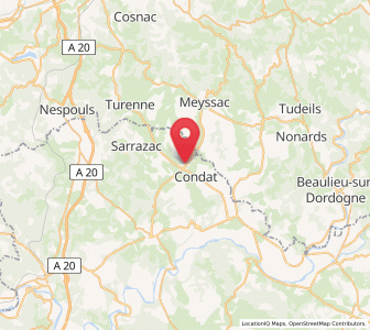 Map of Les Quatre-Routes-du-Lot, Occitanie