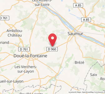 Map of Les Ulmes, Pays de la Loire