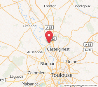 Map of Lespinasse, Occitanie