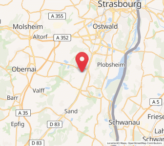 Map of Limersheim, Grand Est